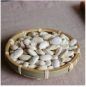 white flat kidney bean - product's photo