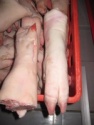 frozen pork cuts - product's photo