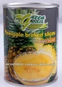 canned pineapple pieces in light syrup - product's photo
