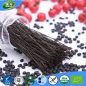 organic black soy pasta high fiber high protein long spaghetti macaron - product's photo
