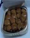 canned smoked oysters in vegetable oil - product's photo